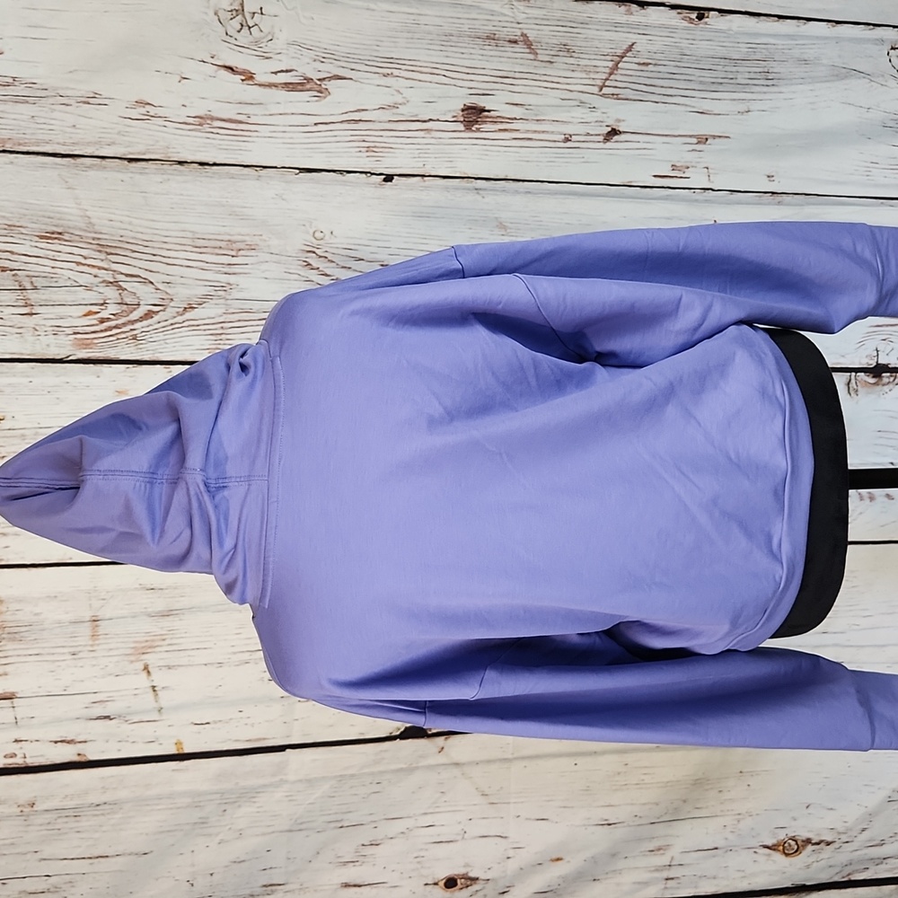 Puma Periwinkle Hoodie With White Hood Strings M - Picture 5 of 10